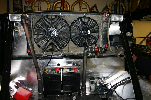 ARB compressor and battery holder
