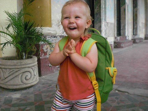 Shanti’s first backpack: my daughter in Nicaragua