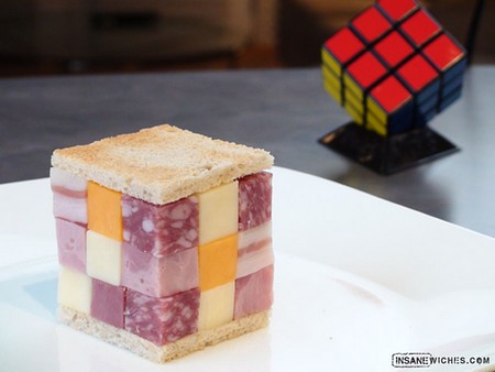 Sandwich Rubix cube