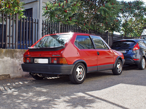 Fiat Strada 130tc. Fiat Ritmo Abarth 130TC