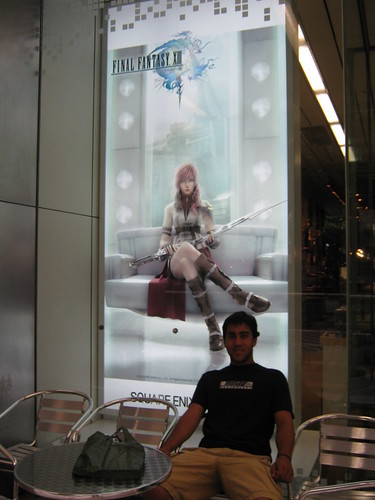 A picture of Lightening from the upcoming FF XIII. I thnk Daves in the picture too.