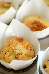 spicy salami and potato mini muffins© by Haalo