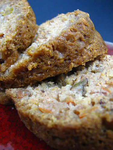 Spiced Persimmon Flax Cake