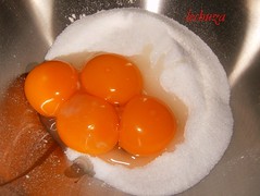 Brazo gitano blanco-huevos azucar