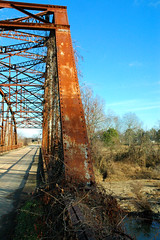 Poteau, Oklahoma, Rusted Bridge