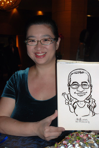 Caricature live sketching for The Law Society of Singapore - 4