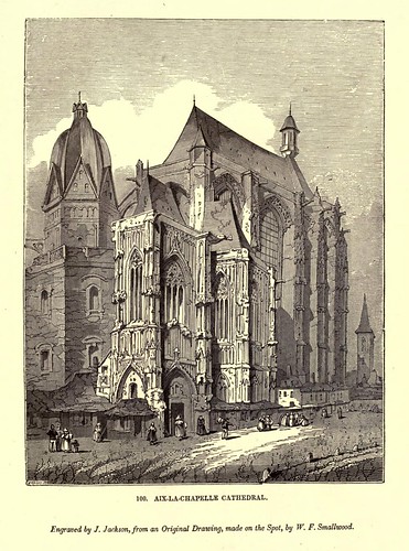 010- Catedral de Aix-La-Chapelle-One hundred and fifty wood cuts, selected from the Penny magazine 1835