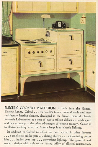 The New Art cookbook, 1934: Electric range