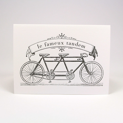 Famous Bicycle Built for Two (Black)
