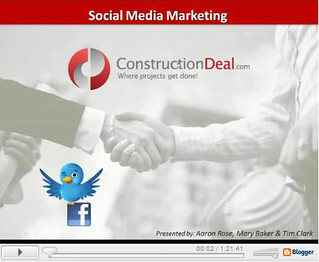 social media webinar first slide