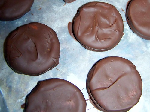 Peanut Butter Crackers With Chocolate Coating
