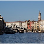Venise : Grand Canal - Pont du Rialto