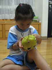 20090928-zozo做柚子作品 (2)