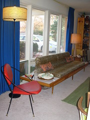 Tony Paul Chair and Looooong Gondola Couch