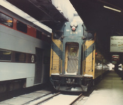 Chicago's NorthWestern Station. (Gone.) January 1984.