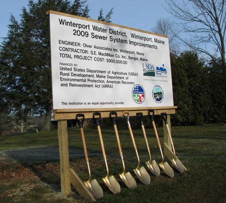 Wintersport sign