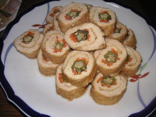 Abura-age ( Deep Fried Tofu ) Roll