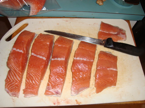 sliced fillets