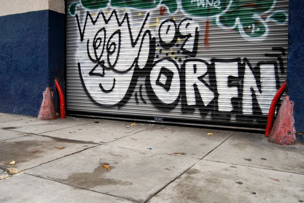 ORFN US Graffiti in San Francisco California. 