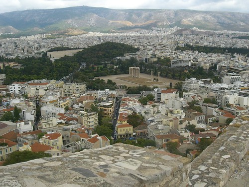 view from the acropolis