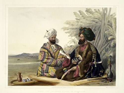007- Un embajador-The costumes of the various tribes.. 1848-James Rattray