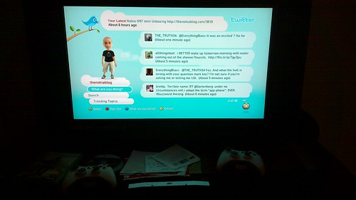 Twitter is now on xbox 360 #N900 by mackarus, on Flickr