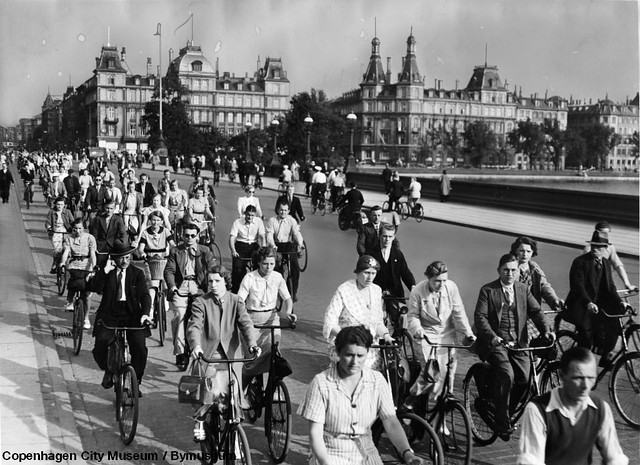 Copenhagen - Dronning Louises Bridge 1930s