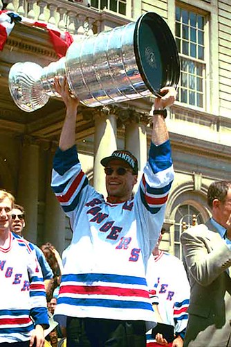 new york rangers stanley cup 1994. New York Rangers captain Mark
