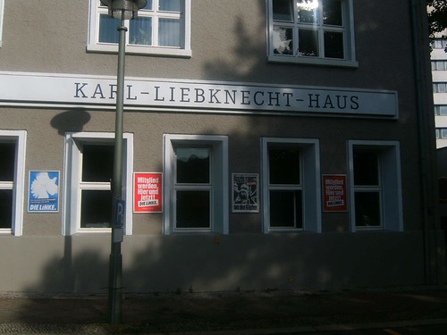 Karl Liebknecht Haus-home of Die Linke