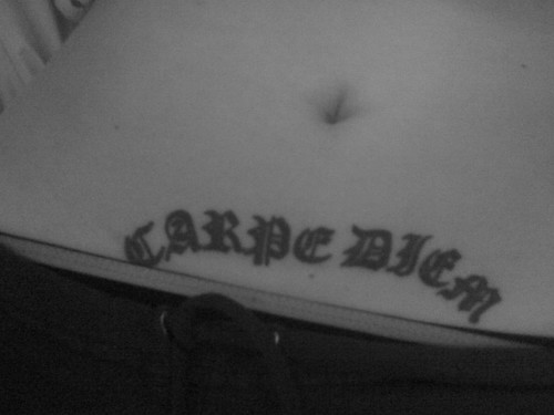 carpe diem tattoo Hellomoto
