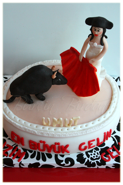 Bullfighting Cake