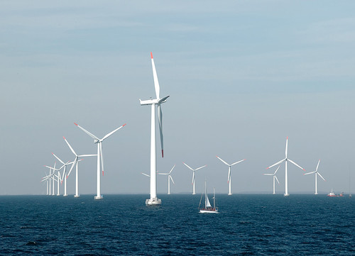 Windpark Nysted Offshore , Dänemark