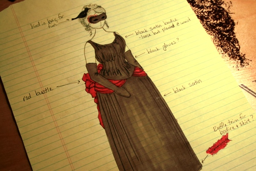 idea for masquerade dress