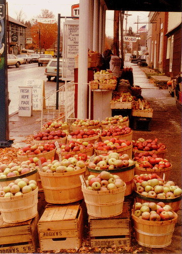 Bushels of Apples at Baughman's