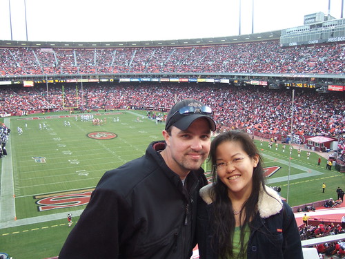 Diane & Jeff at 49ers vs. Raiders