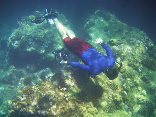SG free diving w/ video camera