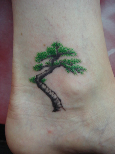 bonsai tree tattoo. onsai tree (Dejavu Tattoo