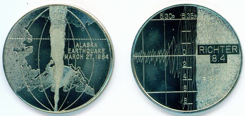 Alaska Earthquake Medal ak06b7