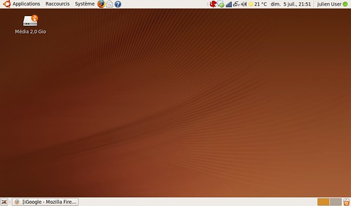 Capture écran ubuntu eeepc