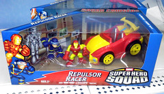 Super Hero Squad- Repulsor Racer
