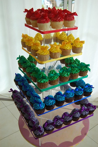 Rainbow Cupcake Ideas