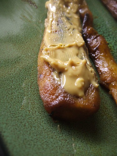 peanut buttered roasted parsnip