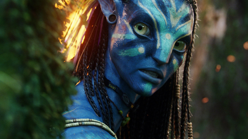 Avatar Neytiri cara pintada