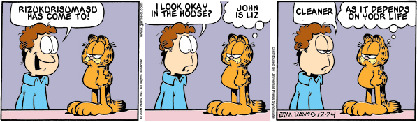 Garfield: Lost in Translation, December 24, 2009