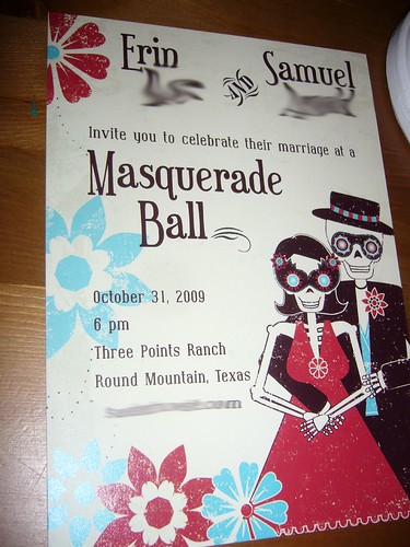 Erin Sam 39s Dia De Los Muertos Halloween masquerade ball wedding