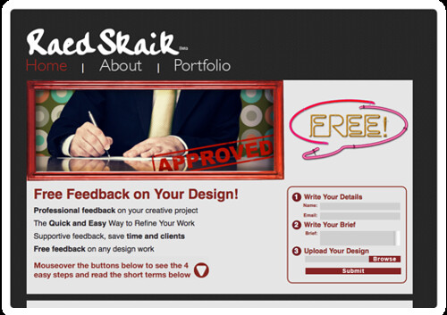 Raed Skaik  Free Feedback on Your Design!