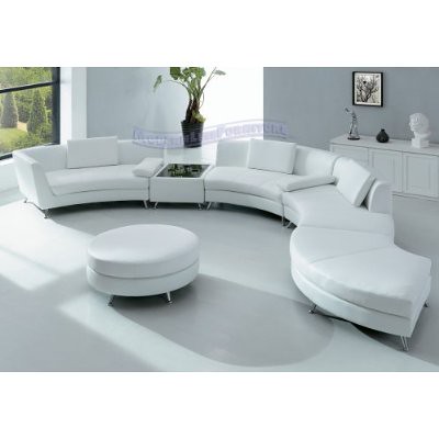 Sectional Sofa on Modern Sectional Sofa     Modern Furniture In White   Modern