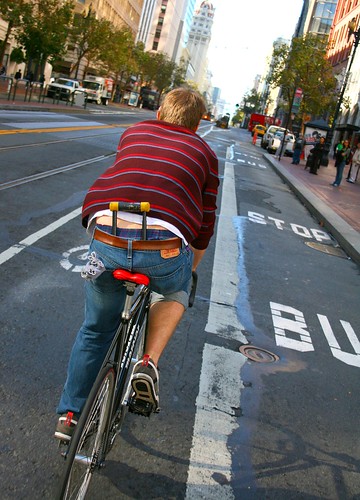 Market Street Cyclist