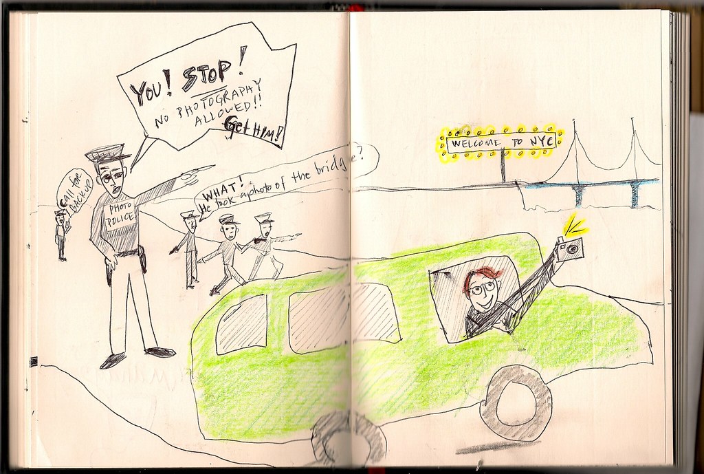 Tour Doodle 2009: Pages 9 & 10