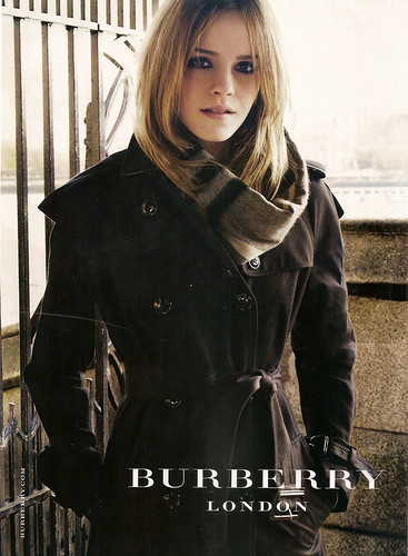 emma watson burberry. Emma Watson - Burberry